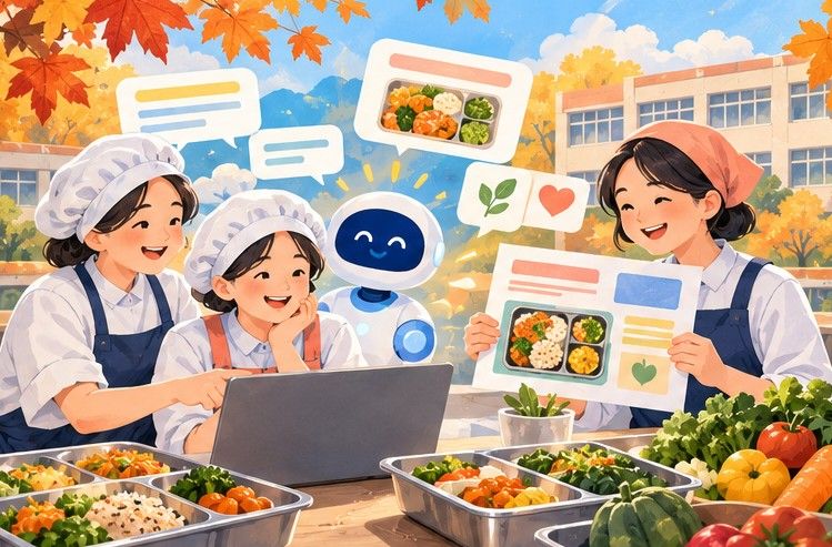 고양교육지원청 급식팀 ChatGPT로 만드는 급식 안내문·가정통신문